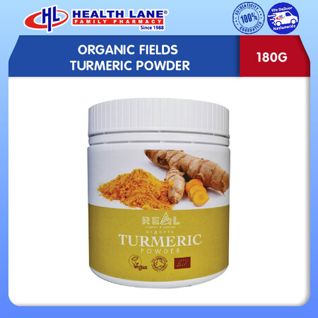 ORGANIC FIELDS TURMERIC POWDER 180G